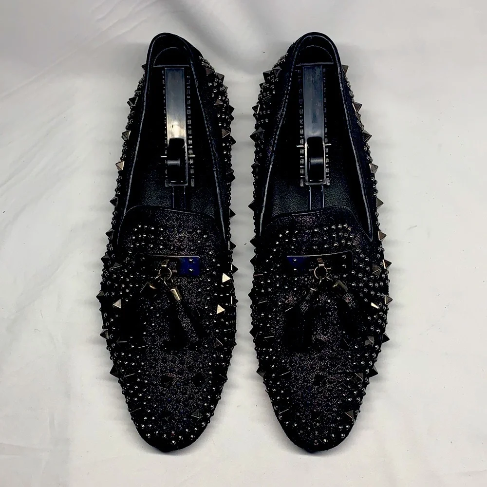 Fiesso black leather